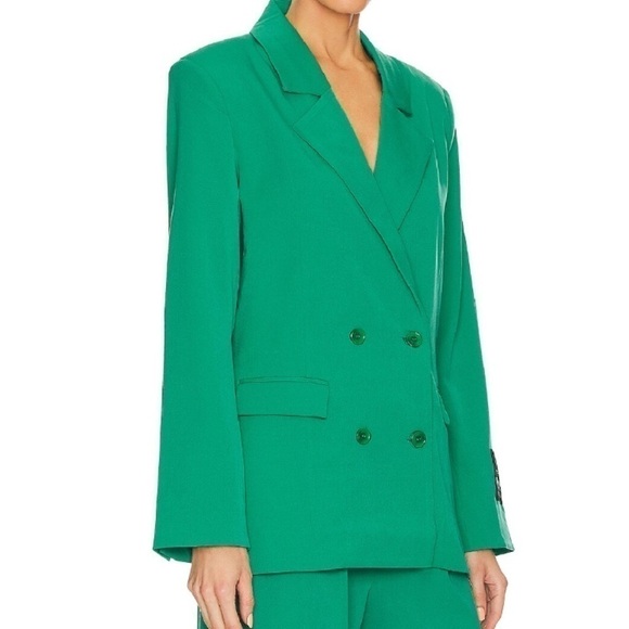 NWT Ena Pelly Jolie Blazer in Evergreen Sz 6 - Picture 2 of 11